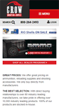 Mobile Screenshot of crowshootingsupply.com